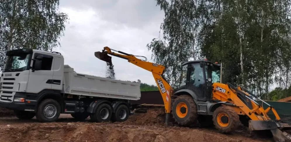 Koparka kolowa wywrotka mini koparka żwir Piasek ziemia