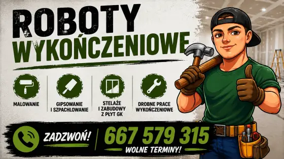 Kompleksowe usługi wykończeniowe