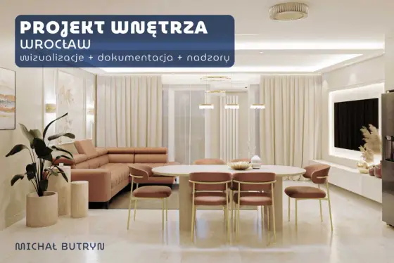 Projekt wnętrza od 70 zł/m² | Architekt wnętrz | Wrocław i okolice