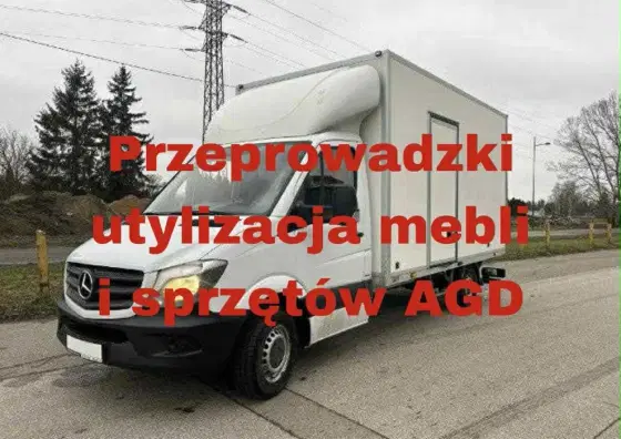 Tani transport mebli, przeprowadzki, utylizacja mebli i sprzetow AGD