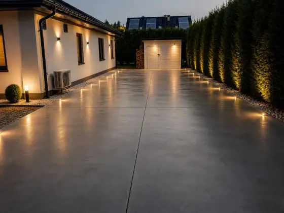 Podjazdy betonowe posadzki przemysłowe wylewki zacieranie betonu beton