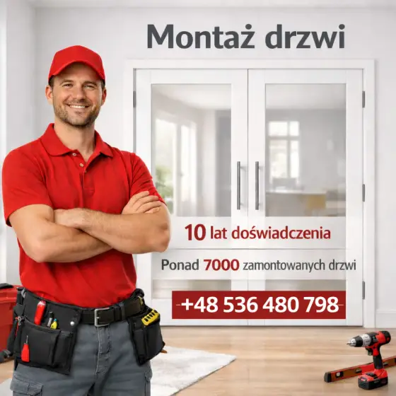 Montaż Drzwi Wewnętrznych | 10 Lat Doświadczenia | Mazowieckie