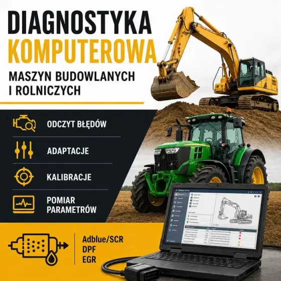 Diagnostyka komputerowa AGRO BUDOWLANE