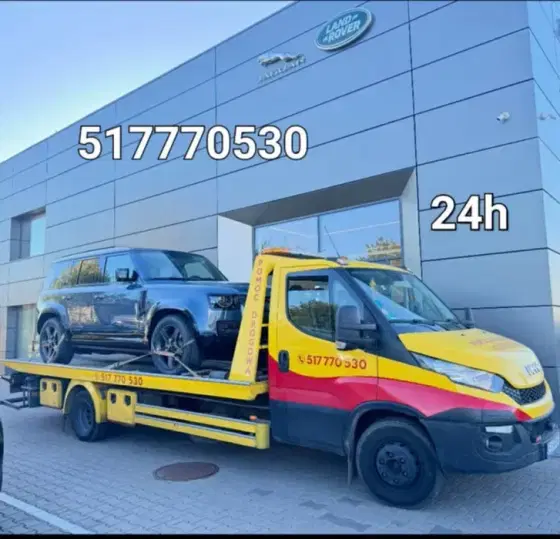 Laweta Białystok TANIO Pomoc Drogowa 24/7 Auto holowanie S8 Podlaskie
