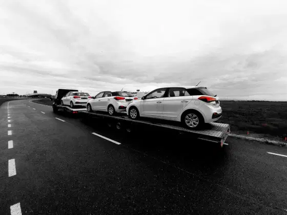 Transport samochodów z Niemiec Belgii Holandii laweta z Niemiec