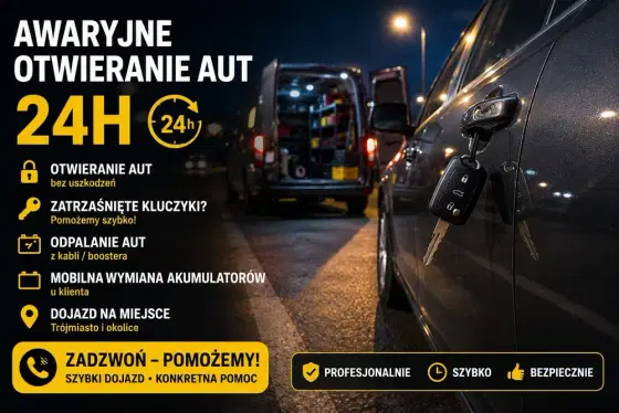 Awaryjne otwieranie samochodów