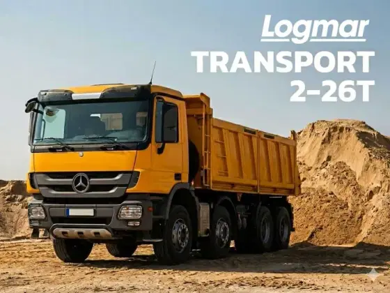 Kruszywa Budowlane i Drogowe – Piasek, Żwir, Tłuczeń | TRANSPORT 2-26t