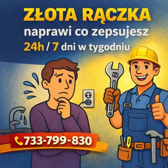 Złota Rączka Usterka Awaria Naprawa Pomoc 24h7 Hydraulik Elektryk us