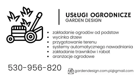 Usługi ogrodnicze