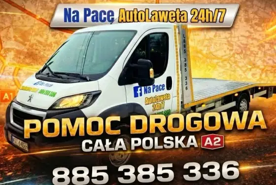 CZYNNE CAŁĄ DOBĘ /Autolaweta / pomoc drogowa /auto holowanie / laweta