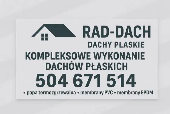 Dachy płaskie, kompleksowy wykonawca. PAPA TERMOZGRZEwalna, epdm, pvc,