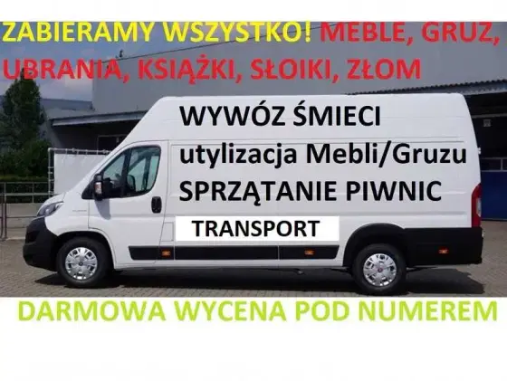 OPRÓŻNAINIE MIESzkań, wywóz gruzu, wywóz śmieci, wywóz mebli, skuwanie