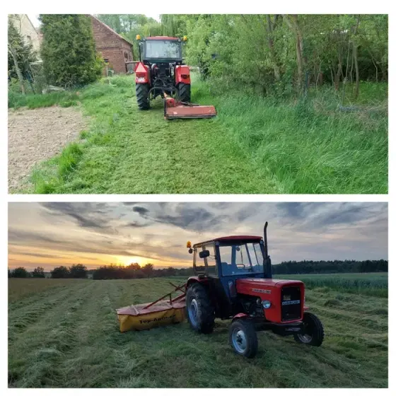 Koszenie łąk i nieużytków