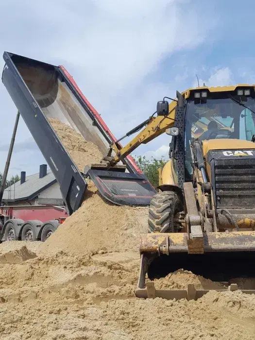 Usługi Koparka 2-25 ton koparko-ładowarka Wynajem roboty prace ziemne