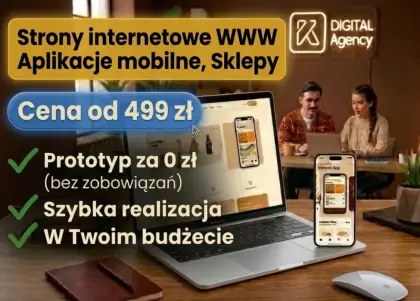 Strona Internetowa aplikacje mobilne strony www sklepy Internetowe