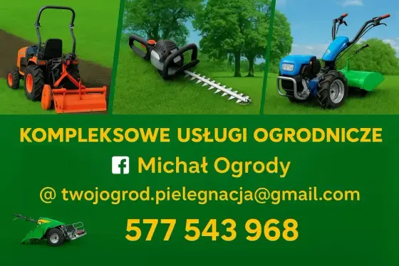Ogrody zakladanie, pielegnacja, czyszczenie