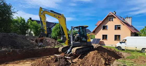 Koparki 3,5 t /7 t / transport 8 ton
