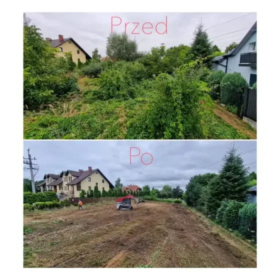 Mulczer mulczowanie karczowanie drzew czyszczenie działek oczyszczanie