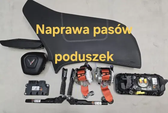 Naprawa pasów bezpieczeństwa,poduszek, sterowników AIRBAG