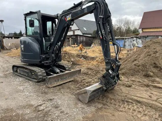 Usługi Koparką 3.5T + Wywrotka z HDS