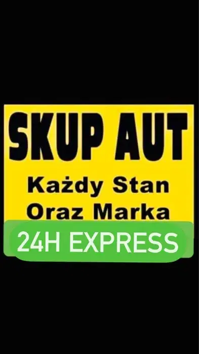 SKUP AUT Skup Samochodów Auto Kasacja Pojazdów Złomowanie EXpress