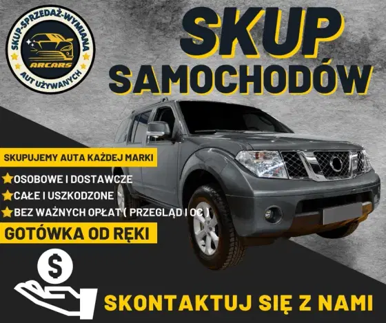 SKUP AUT 24H expresowa gótówka PŁACĘ NAjwięcej częstochowa i okolice!