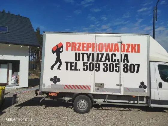 Przeprowadzki - Transport- utylizacja (sprzątanie piwnic,strychów,gara