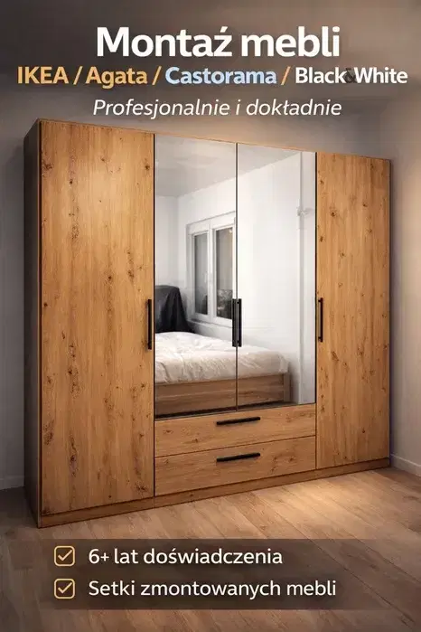 Skladanie medli z paczek Castorama/IKEA/Jysk/Agata