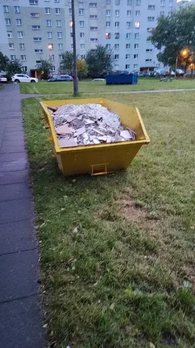 Wywóz gruzu 250zł Wynajem Kontener Skip Big bag Worek na gruz Zsyp Lej