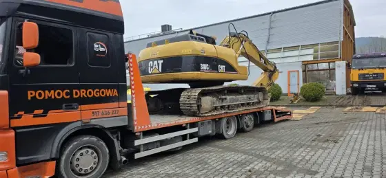 Transport Maszyn budowlanych