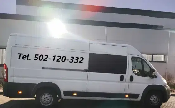 Transport Bydgoszcz przewóz mebli rzeczy przeprowadzki bus tanio