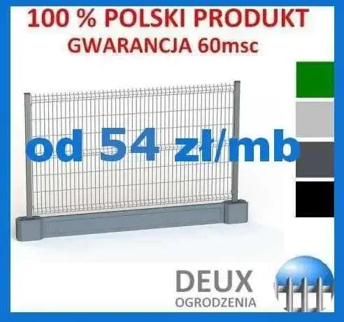Panele ogrodzeniowe Ogrodzenia Panelowe GRAFIT GŁOGÓW dolnośląskie