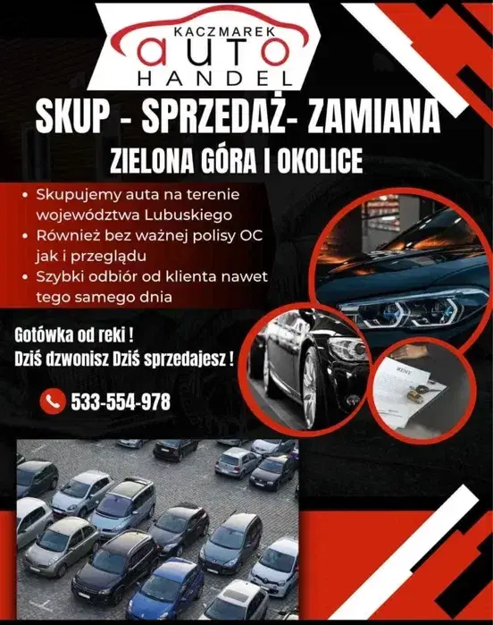 Skup Aut - Skupujemy auta bez OC i przeglądów oraz inne