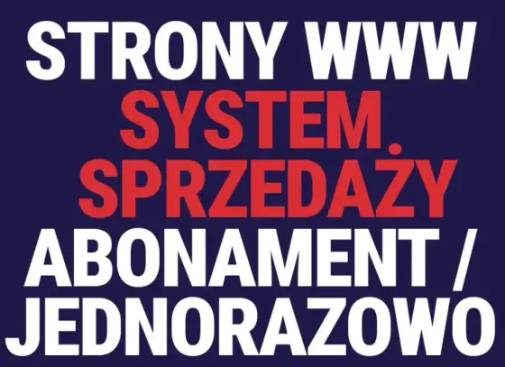 Nie robimy tylko stron www . budujemy system sprzedaży.
