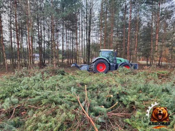 Mulczowanie działek, usuwanie zarośli, frezowanie pni – Jarosław