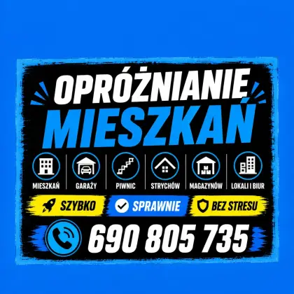 Wywóz mebli Bielawa Opróżnianie mieszkań | Piwnic | Garaży | Strychów