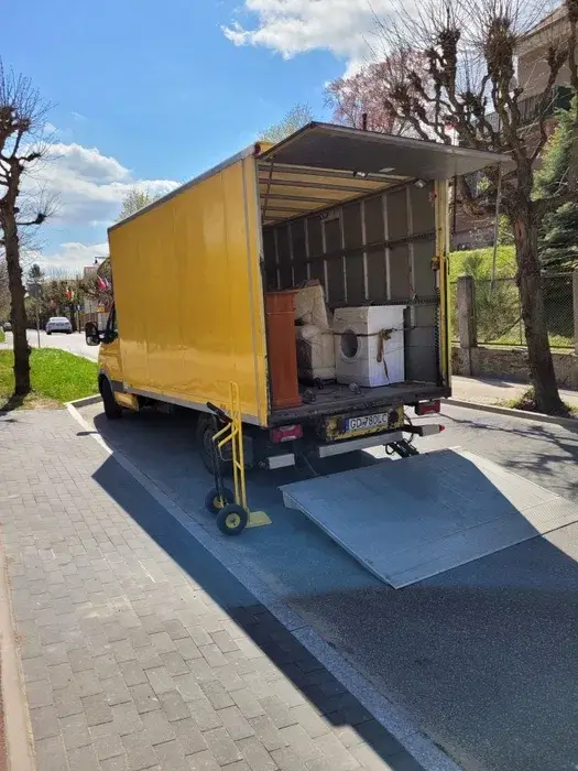 Bagażówka Gdańsk- TRANSPORT Auto z Windą!