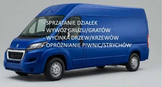 Opróżnianie Mieszkań/Piwnic/Strychów, Sprzątanie Działek, wywóz gratów