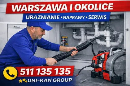Zatkana kanalizacja - szybki dojazd - Warszawa