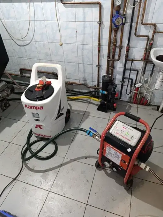 Płukanie instalacji CO czyszczenie chemiczne hydraulik