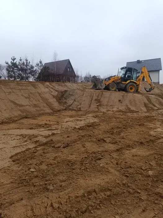 Usługi koparko ładowarką