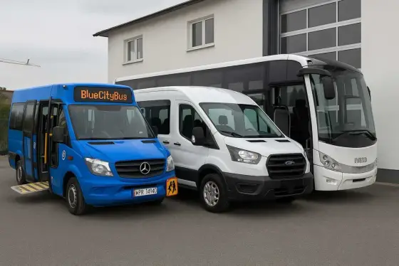 Wynajem MiniBus/Autobus z kierowcą. Transfery na lotnisko i nie tylko