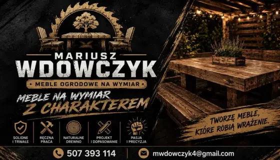 Meble ogrodowe na zamówienie