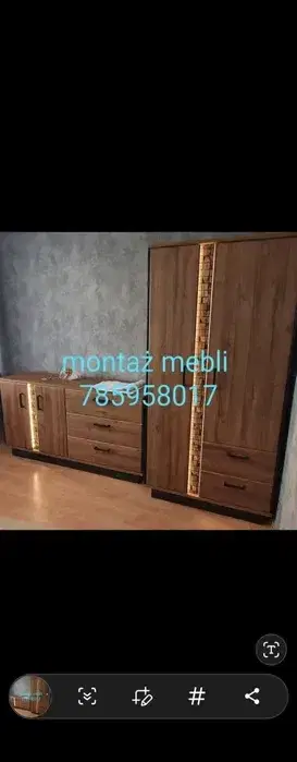 Profesjonalny montaż mebli