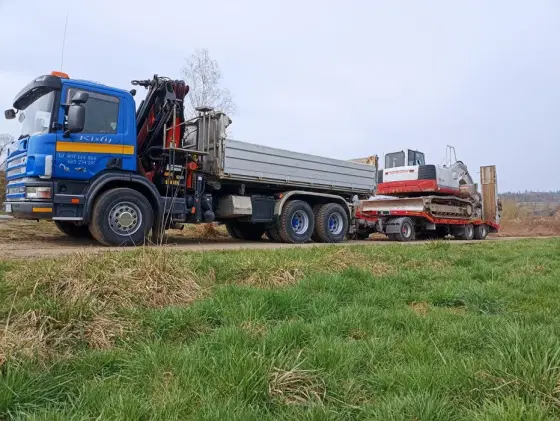 HDS,usługi koparka,transport niskopodwoziowy,wozidło, ładowarka,przesi
