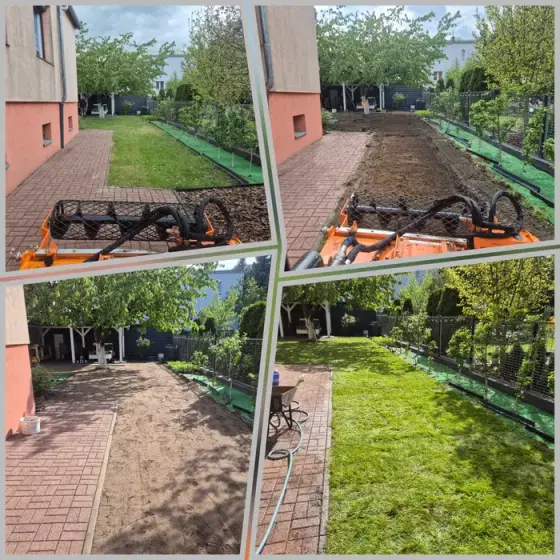 Usługa glebogryzarką separacyjną