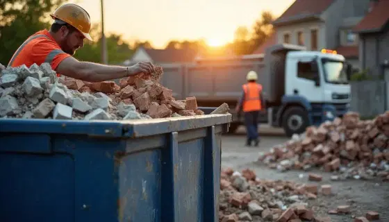Odbiór odpadów wywóz śmieci gabarytowych gruz meble worki