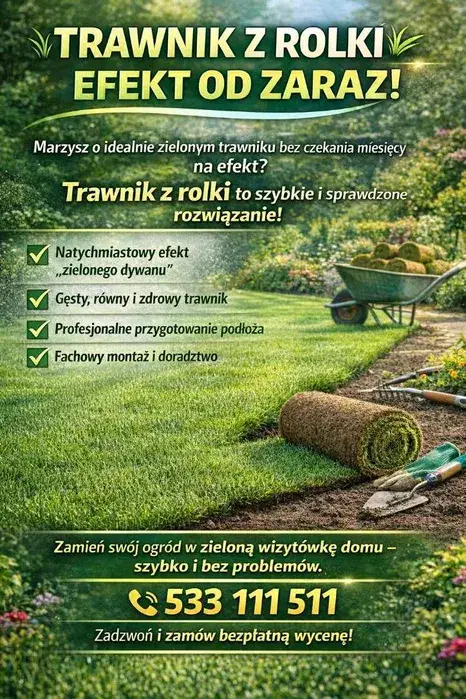 Profesjonalne usługi ogrodnicze, nowoczesne systemy nawadniania