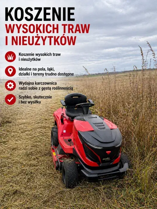 Koszenie traw oraz karczowanie wysokich zarosli